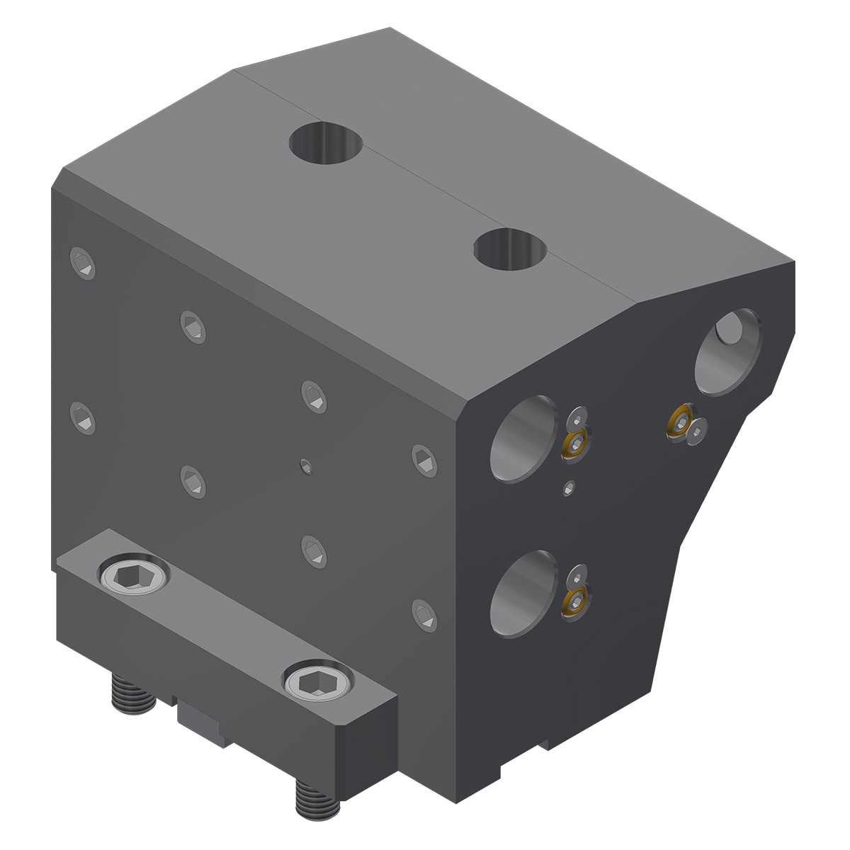 Zylinderschaftaufnahme 6x Spann-Ø25mm BMT65 von Kemmler