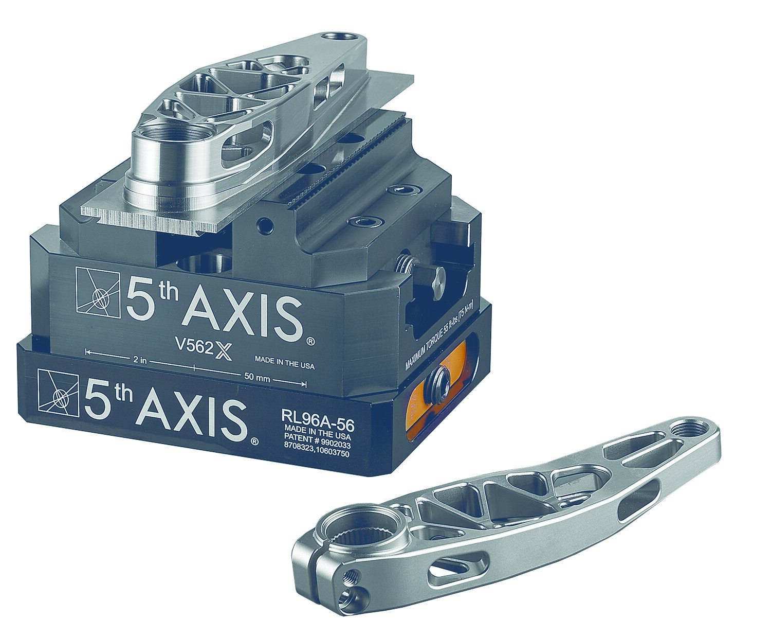 Zentrischspanner 126mm x 152mm x 74mm 96mm - RockLock Lieferumfang ohne Aufnahmebolzen