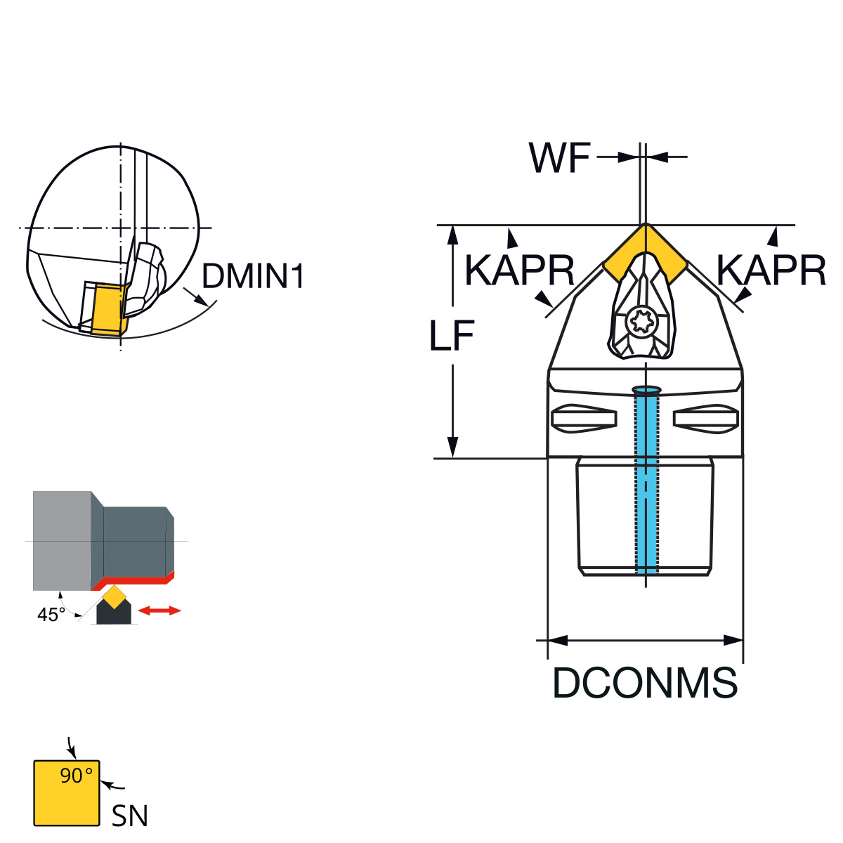 Technische Zeichnung PSK63-DSDNN-00065-12 von Kemmler