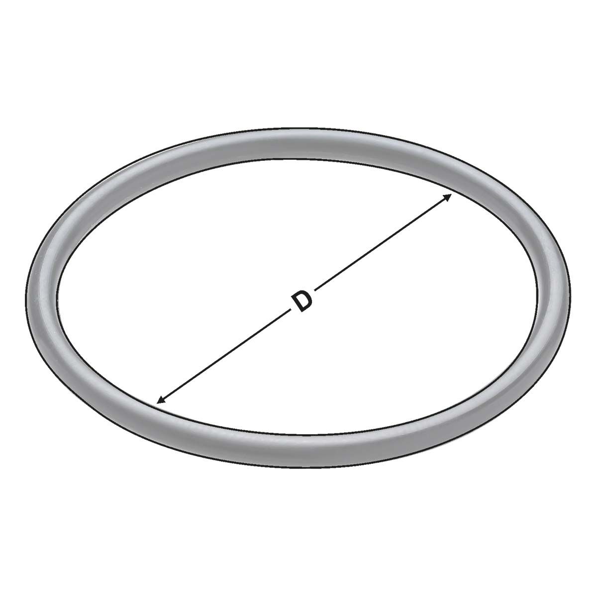 Technische Zeichnung O-Ring für Schaft VDI 30 DIN 69880 von Kemmler
