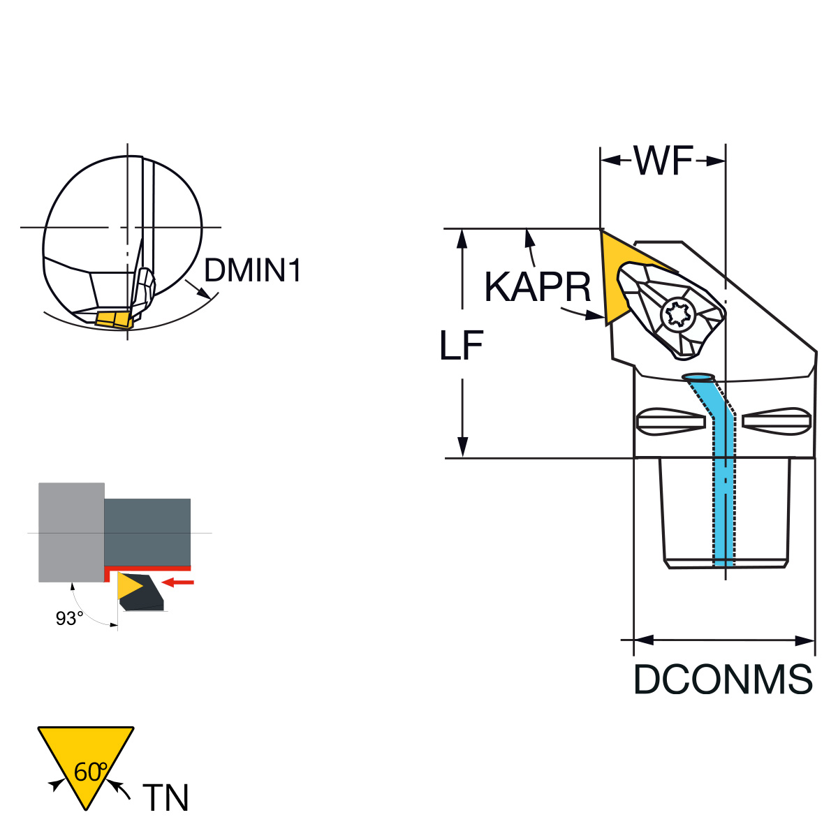 Technische Zeichnung PSK63-DTJNR-45065-16 von Kemmler