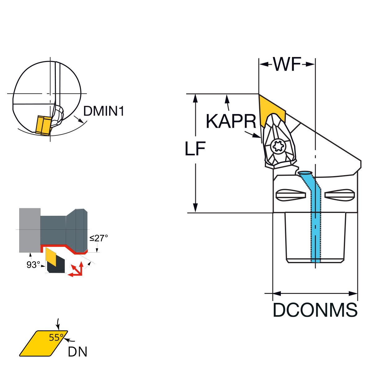 Technische Zeichnung PSK63-DDJNR-45065-11 von Kemmler