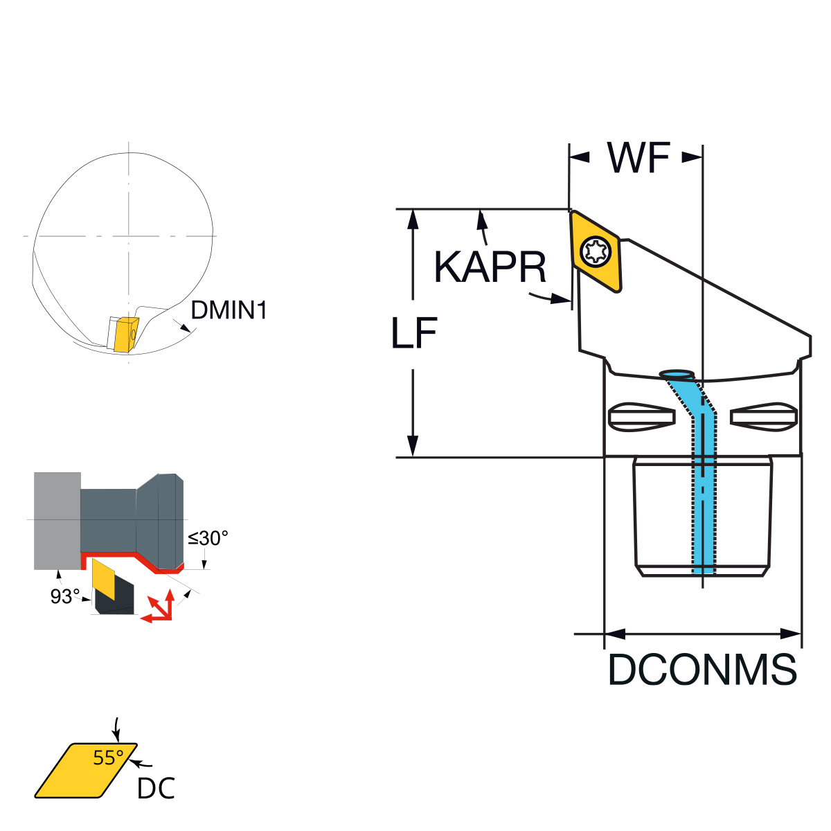 Technische Zeichnung PSK63-SDJCR-45065-11 von Kemmler