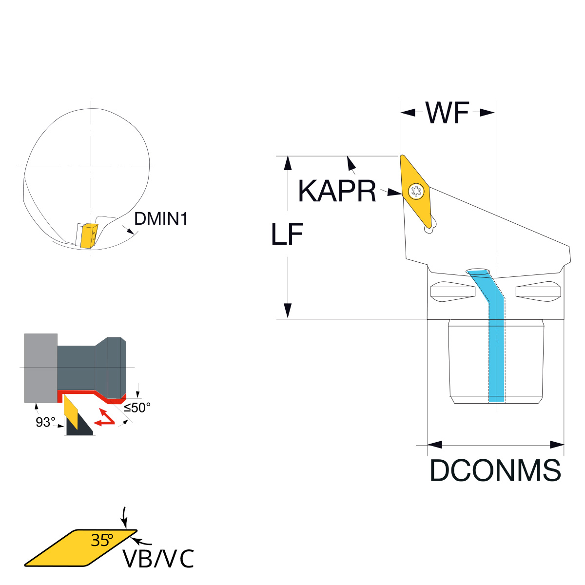 Technische Zeichnung PSK63-SVJBL-45065-16 von Kemmler