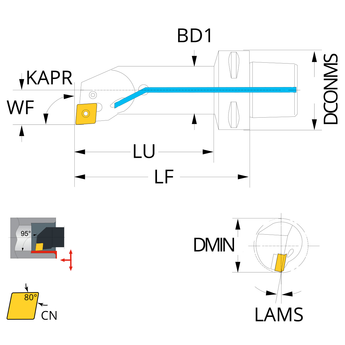 Technische Zeichnung PSK63-PCLNL-17100-12 von Kemmler