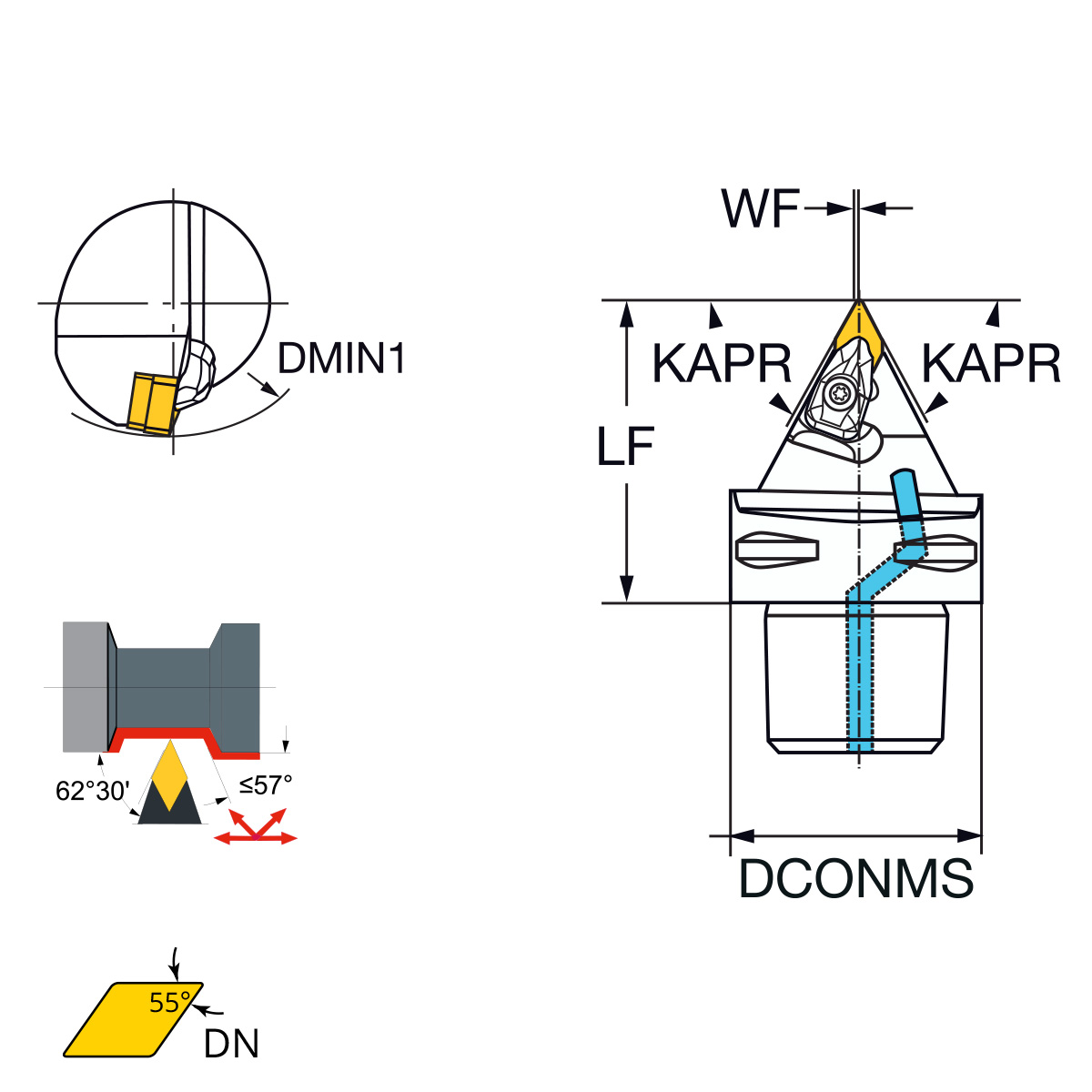 Technische Zeichnung PSK63-DDNNN-00065-15 von Kemmler