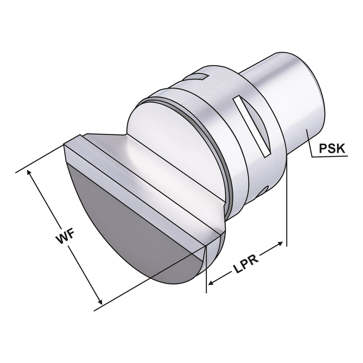 Technische Zeichnung Ausrichtehalter PSK 63-90-65 von Kemmler