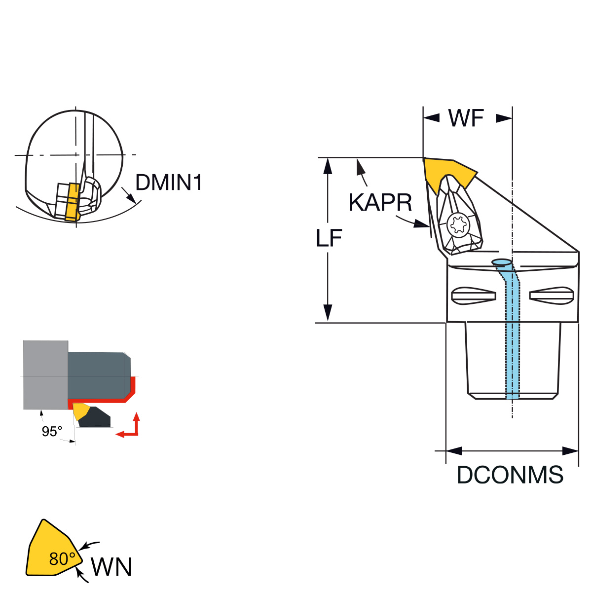 Technische Zeichnung PSK63-DWLNL-45065-06 von Kemmler