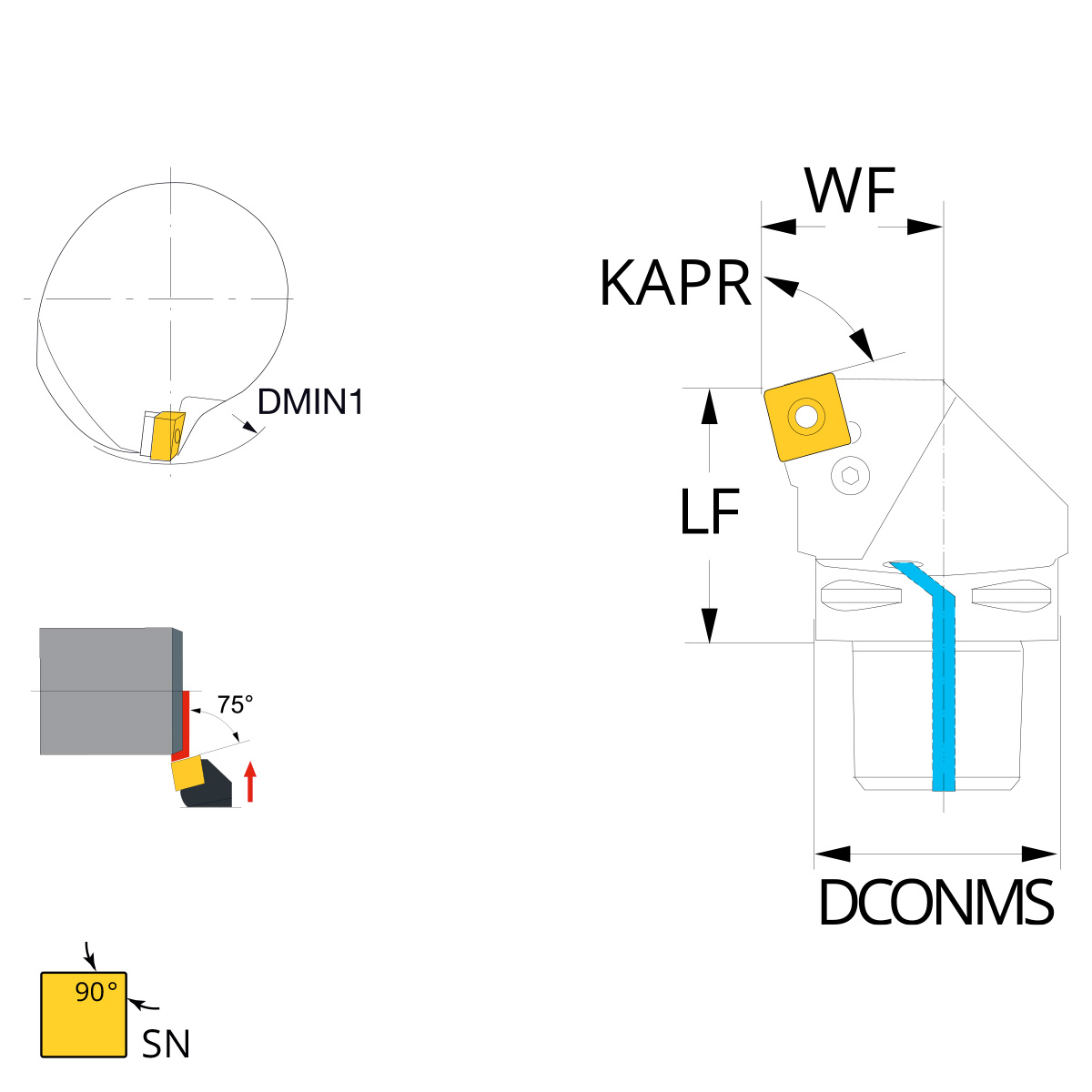 Technische Zeichnung PSK63-PSKNL-45065-12 von Kemmler