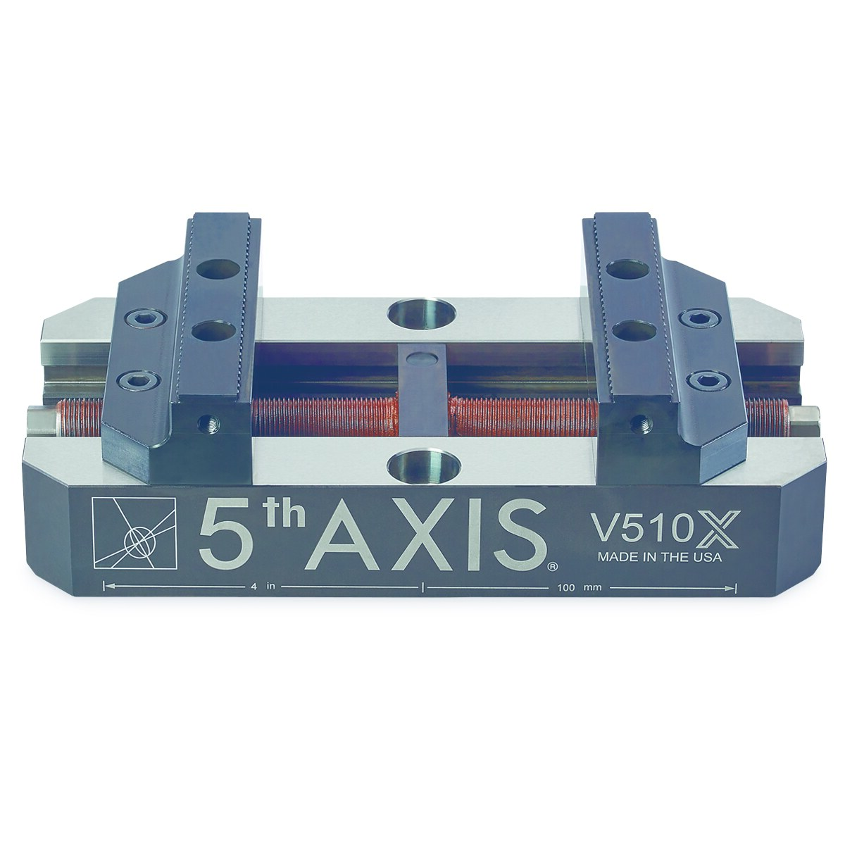 Zentrischspanner 126mm x 254mm x 74mm 96mm - RockLock Lieferumfang ohne Aufnahmebolzen