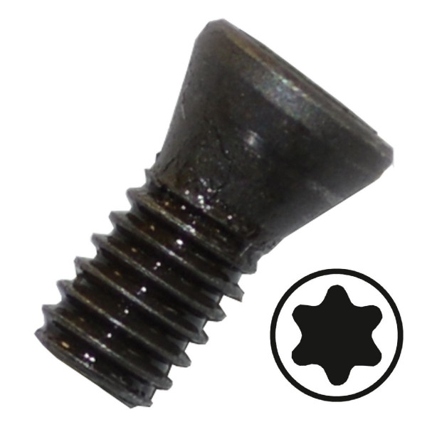 Torx Klemmschrauben TX15 | M4 x 9 mm Kopf: 5,7 mm von Kemmler