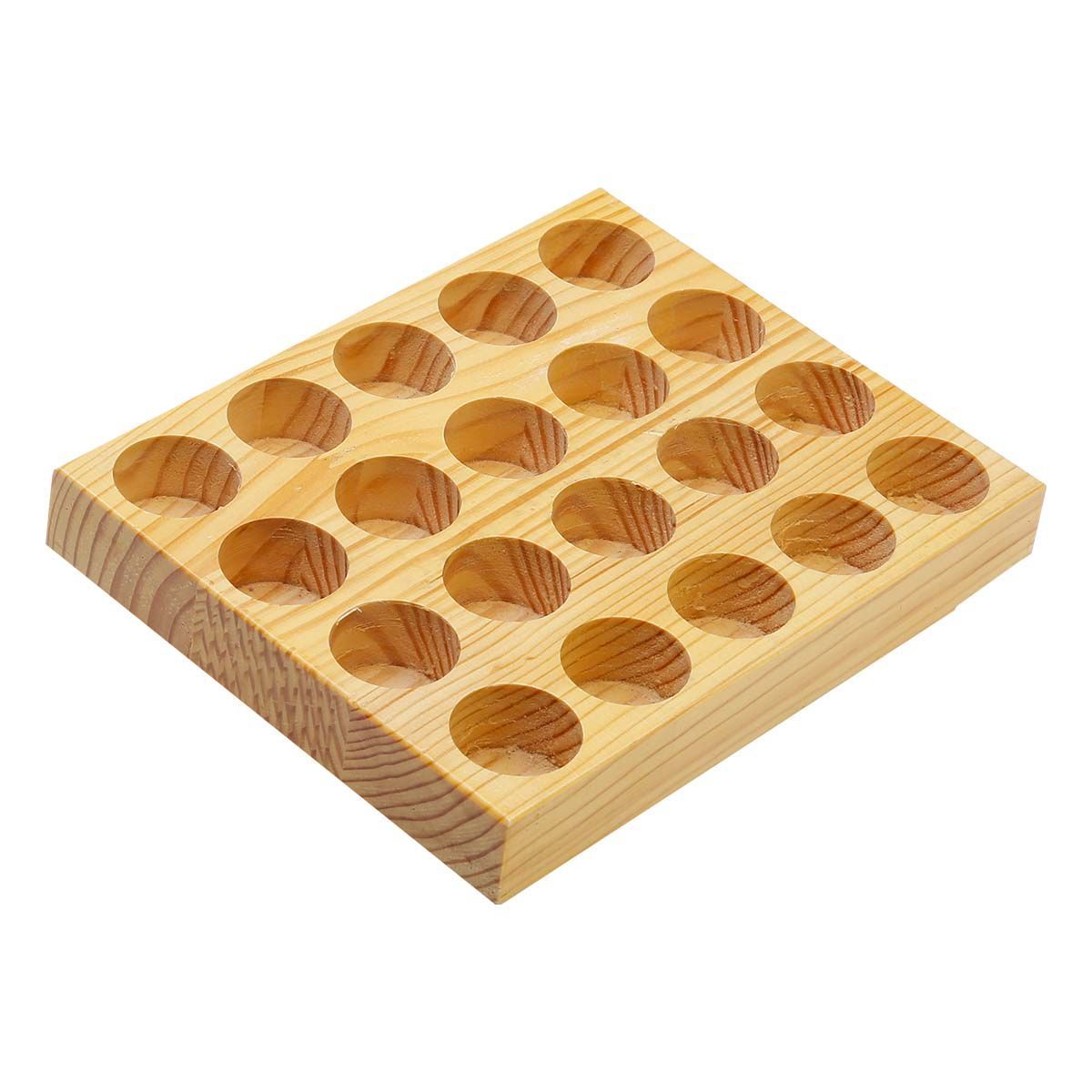 Holzsockel leer Gr. 16 (ER25 / OZ16 ) von Kemmler